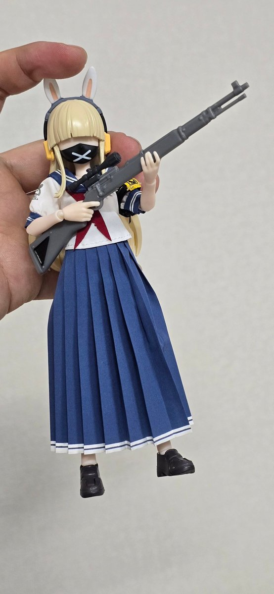 SSUki_mon's tweet photo. 黒鉄レクイエム
シークレット含めフルコンプしたのに、シークレット開封したら1体だけカバンとヘルメット、銃の持ち手パーツが入ってなかったんだ。
梱包不良(泣)
残りの8個を開封するのが恐怖でしかないんだが。 https://t.co/RnHG8FMbiJ
