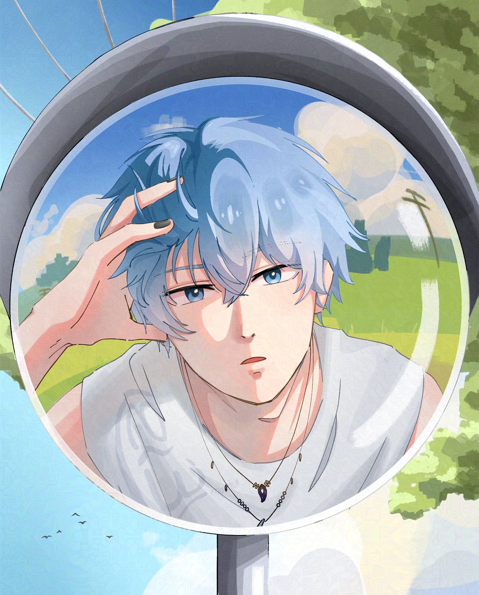 Mowchi_ni's tweet photo. Summer day with our boy, Souta💙💙
#SOUturday #SoutaArt https://t.co/SMfRWDMePP