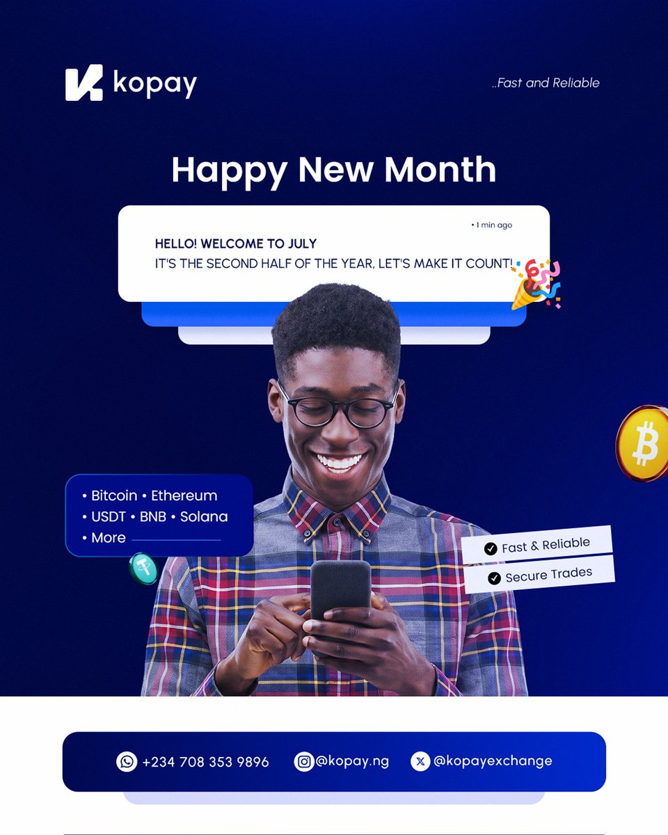 kopayexchange's tweet photo. It's another Month to Trade with Ease
#CryptoFutures #newmonth #cryptomindset #fypシ゚viral https://t.co/GC9pcJF012