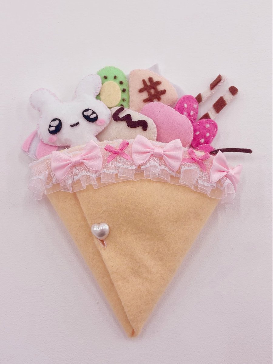 lovelycute3_'s tweet photo. うさちゃんくれーぷ（՞>⩊<՞）🎀꒦꒷ https://t.co/CWXpZDt2mv