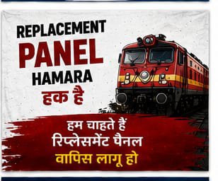 JvinitP's tweet photo. @RYPofficial Railway_Replacement_Panel क्यों जरूरी है? 
 NTPC, ALP ,JE और Technician में कॉमन कैंडिडेट्स के कारण हजारों सीटें 'Non-Joining' की वजह से खाली रह जाती हैं। #RailwayReplacementPanel 
@RailMinIndia
@AshwiniVaishnaw @Skjhaaofficial @khan__sir_patna @airfindia @PMOIndia https://t.co/xGiKzS1x8O