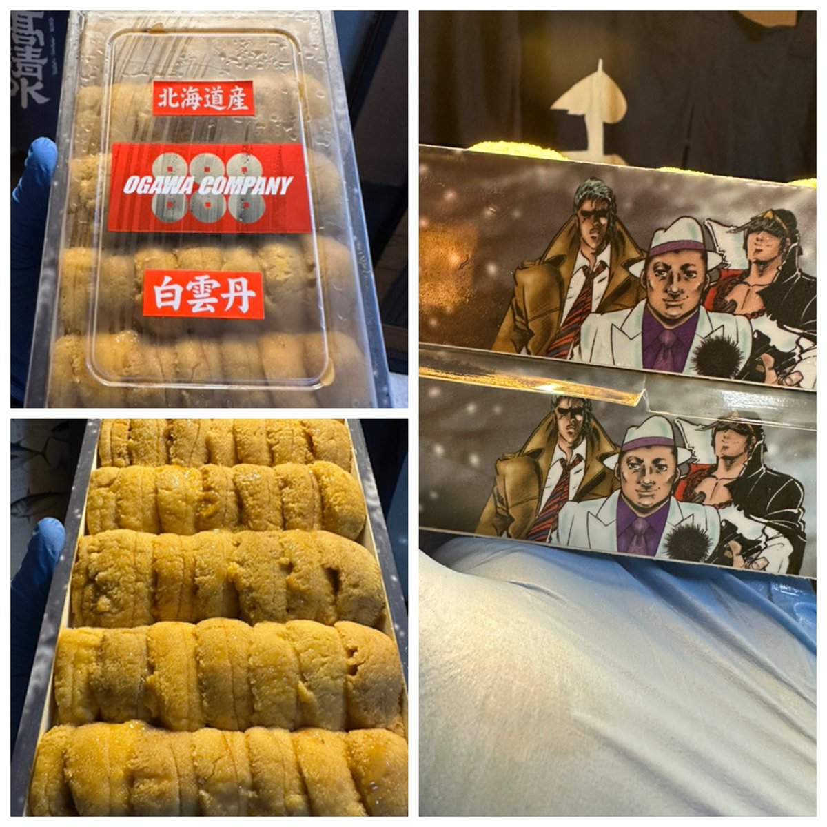 HiroyukN's tweet photo. ウニは美味しそうなのはもちろんだけど
箱がエモい
夏のウニは
「白！ムラサキウニ」
旬の味覚は如何ですか？
#千世 #東京グルメ #大田区グルメ #羽田空港グルメ #うに https://t.co/a4vxAKyq69