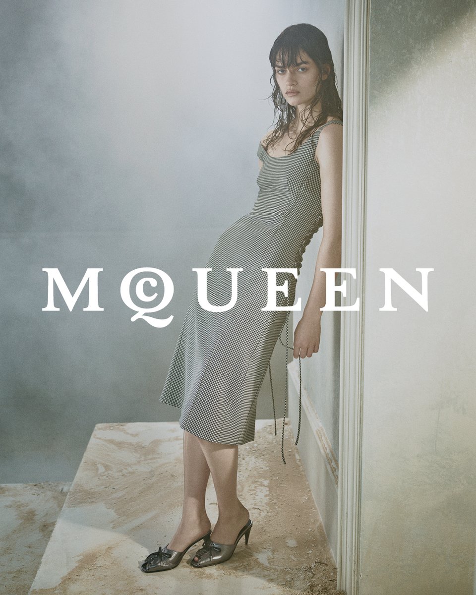 KeringGroup's tweet photo. Kering presents @McQueen's Autumn Winter 2026 Pre-collection. https://t.co/tGZjtwfJbN