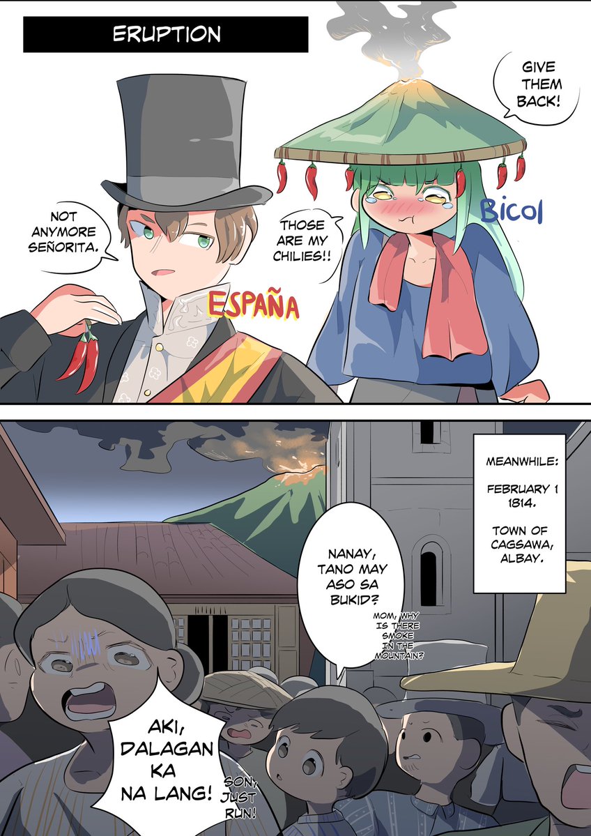 BuntaKun27's tweet photo. Eruption (Bicol-Chan part 2)
#Bicol #Albay #Mountmayon https://t.co/QZbnomx9Nv