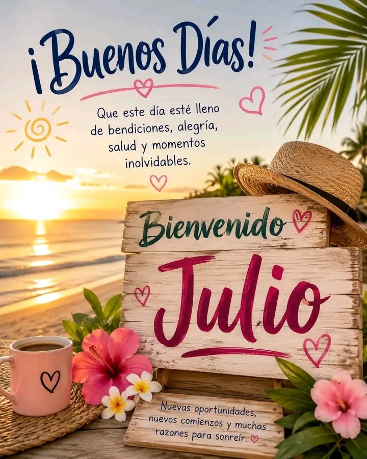RacingHorseFree's tweet photo. ¡Buenos días y feliz primera mañana de julio! ☀️ Un nuevo mes es una página en blanco llena de oportunidades para volver a empezar, crecer y sonreír. Que estos próximos 31 días vengan cargados de buena vibra, metas cumplidas y momentos inolvidables. ¡A darle con todo! 💪✨ https://t.co/4PeQX8x91y