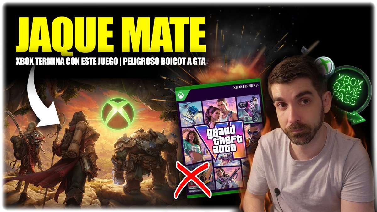 semonster66's tweet photo. ⚠️NUEVO VÍDEO⚠️

🎮 Xbox NO TENDRÁ este juego + PELIGROSO BOICOT a GTA VI | Game Pass CONTINUARÁ

-----------
✅ Vídeo: https://t.co/5bwGhwCJAe
-----------

En esto APOYO TOTALMENTE a las tiendas...
#Videojuegos #PS5 #Xbox #GTA6 #Microsoft #sony #PC #Steam #GamePass #IOI https://t.co/IbHJyxDDyW