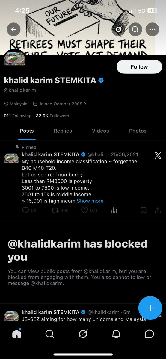 farahnzwa's tweet photo. gelak pun kena block ☹️ https://t.co/5Bn2y1VnUa