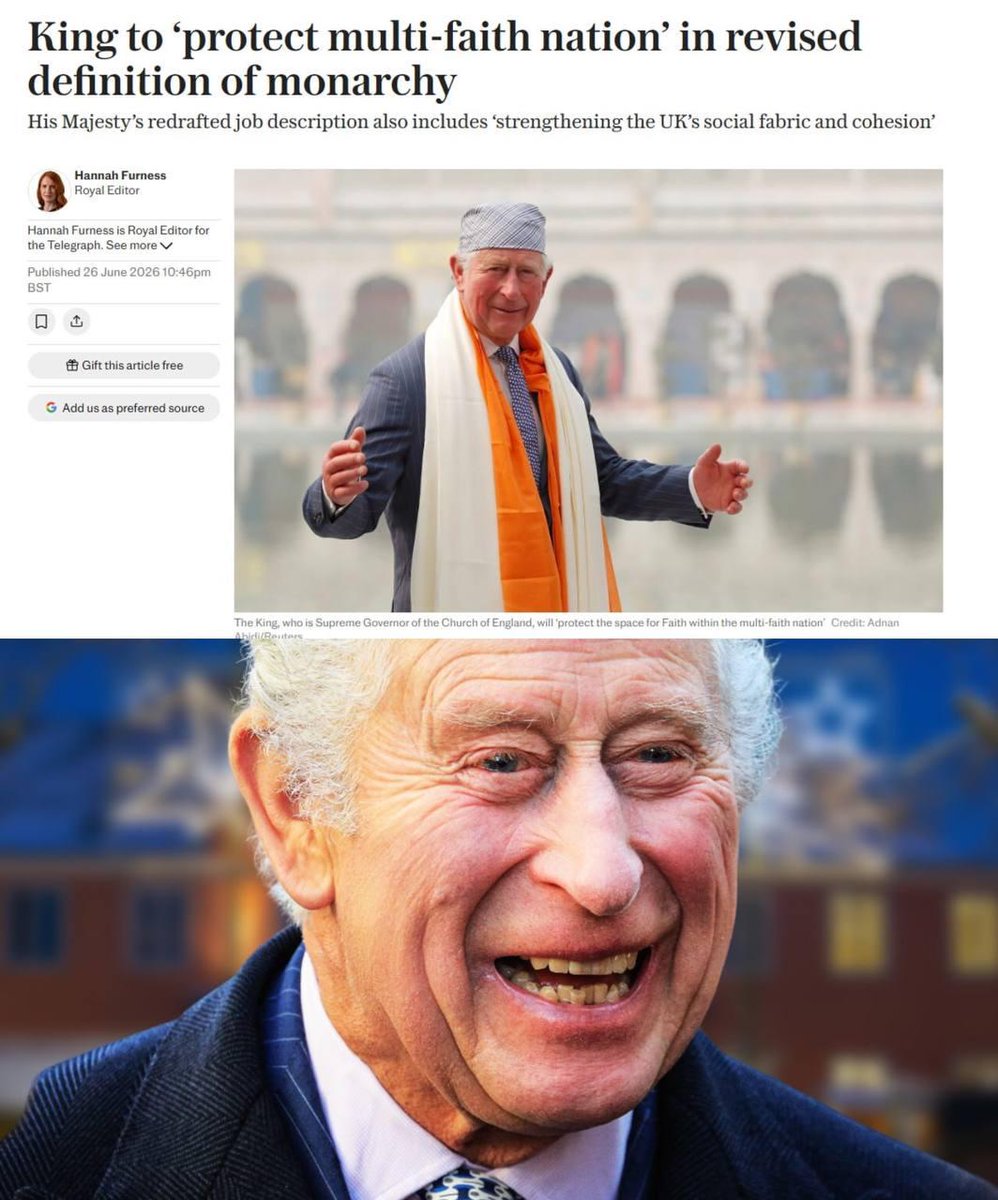 AlexZedd88492's tweet photo. Vanga's prophecies are coming true: "Muslims will rule in Europe." But who would have thought that in this way? British aristocrats convert to Islam in large numbers. https://t.co/5MxwI6Fhl8