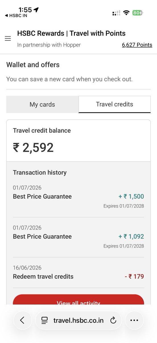 AyushAggarwal94's tweet photo. What a smooth experience getting Price Match on Hopper booking. 

Got twice the credits just because I remembered to split my reservation instead of booking a single one for 2 nights. https://t.co/0HeLZGubhk