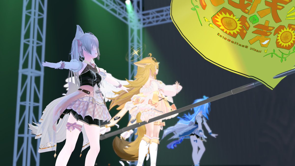 tenhima_vrc's tweet photo. 6月ミニライブにお越しくださった皆さま
ご来場ありがとうございました！

おかげさまで会場は満員となり、
たくさんの方にお越しいただけました✨

今回はダンスとお歌に加え、
スペシャルゲストとして卒業生の天海サクヤちゃんにも出演いただき、特別なミニライブとなりました🌸
#天ひま https://t.co/Ot5uVf5SiH