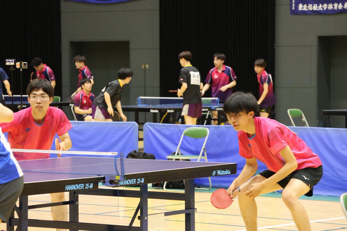 MUE_TTC's tweet photo. 6月13.14日に福島県南相馬市で東北学生選手権大会に参加してきました！

結果を報告します。
男子ダブルス
中野・菅原　3回戦敗退

男子シングルス
小野寺  4回戦敗退
菅原、時雨、立澤　3回戦敗退

女子シングルス
細谷　3回戦敗退

去年より多く部員が参加し、いい成績を残すことができました！ https://t.co/fF4HCEFxpJ