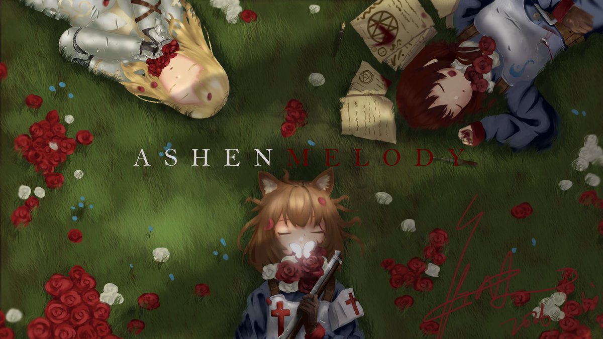 Chipapaint's tweet photo. ASHEN MELODY #板绘 ＃原创 https://t.co/QOfINEpF6z
