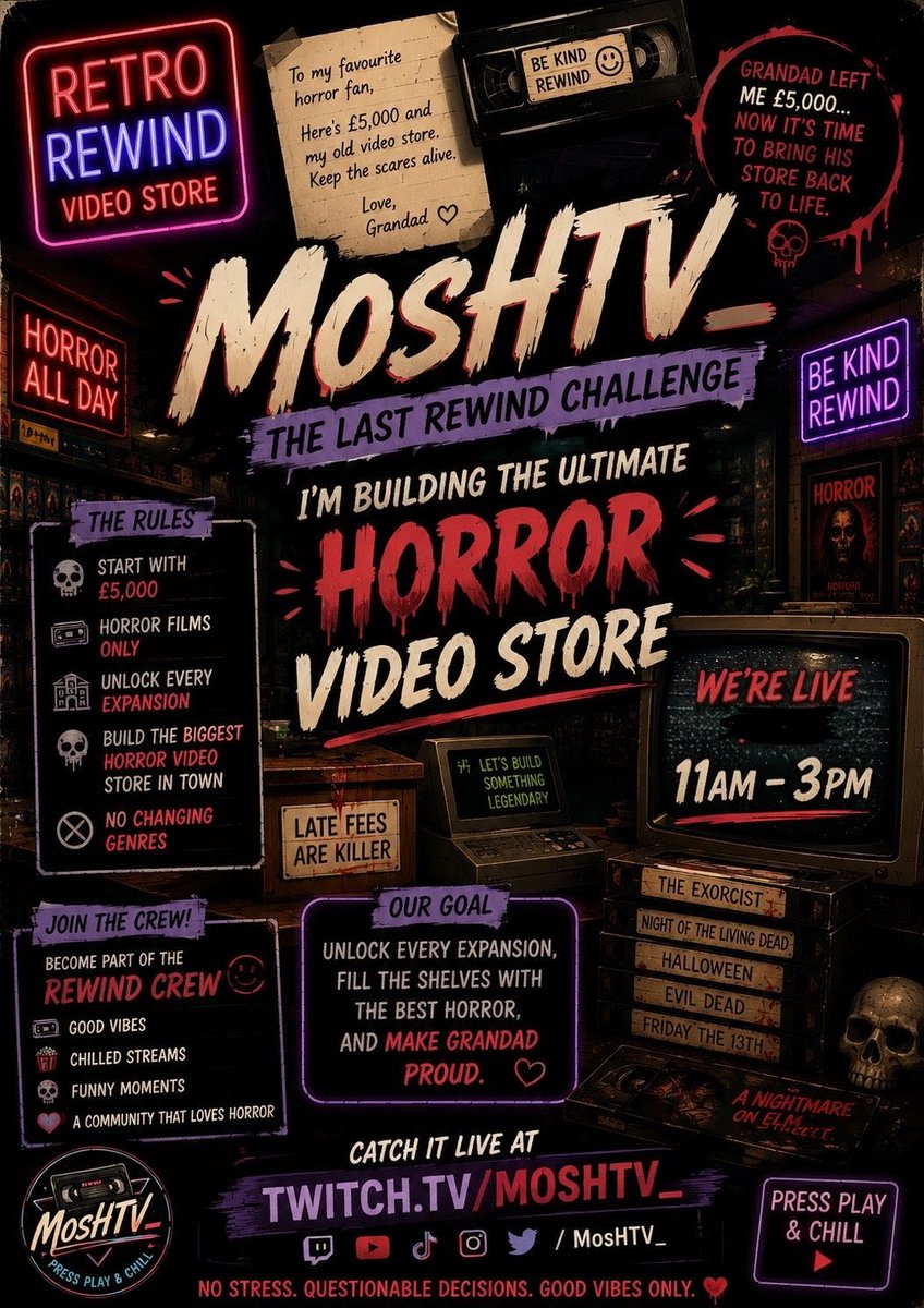 MosH_This's tweet photo. LIVE today from 11am
https://t.co/hjknMPpIsU

#twitch #twitchstreamer #gaming https://t.co/Ukl5wrZx4E