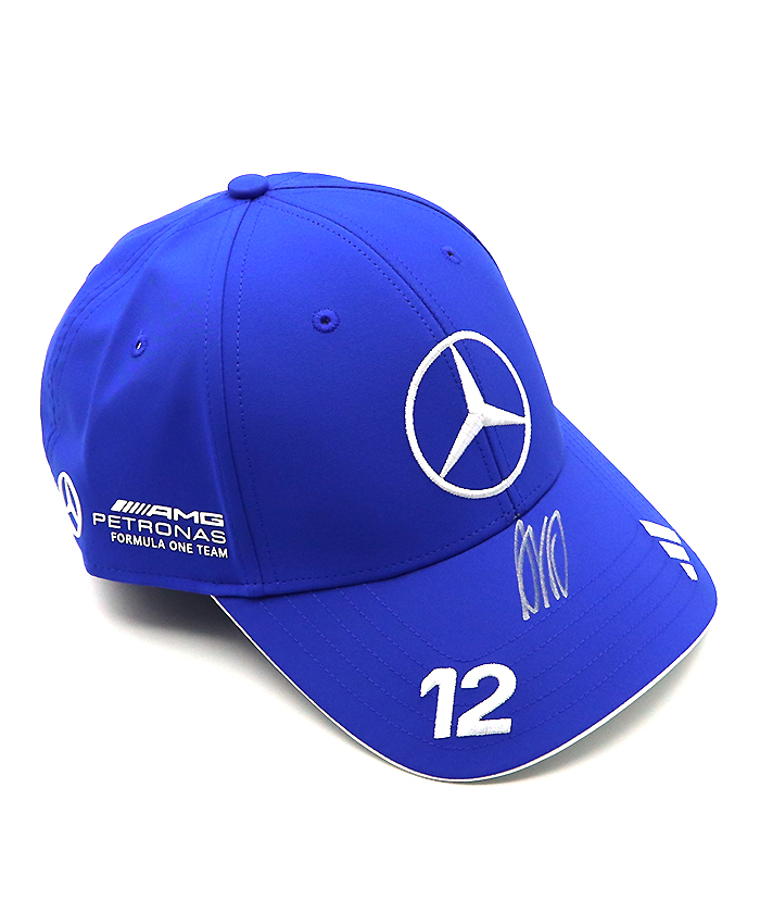 アントネッリ 直筆サイン入り #メルセデスAMG F1チーム キャップ 2025