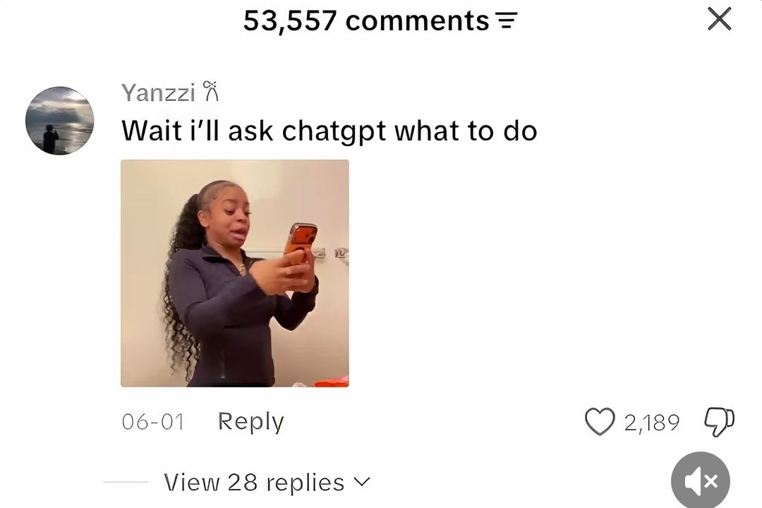 needlols's tweet photo. @joelover123__ This is obvious satire though. Its making fun of famous tiktok comments that went viral for being stupid and adding "dnb" https://t.co/rLzzBgu557