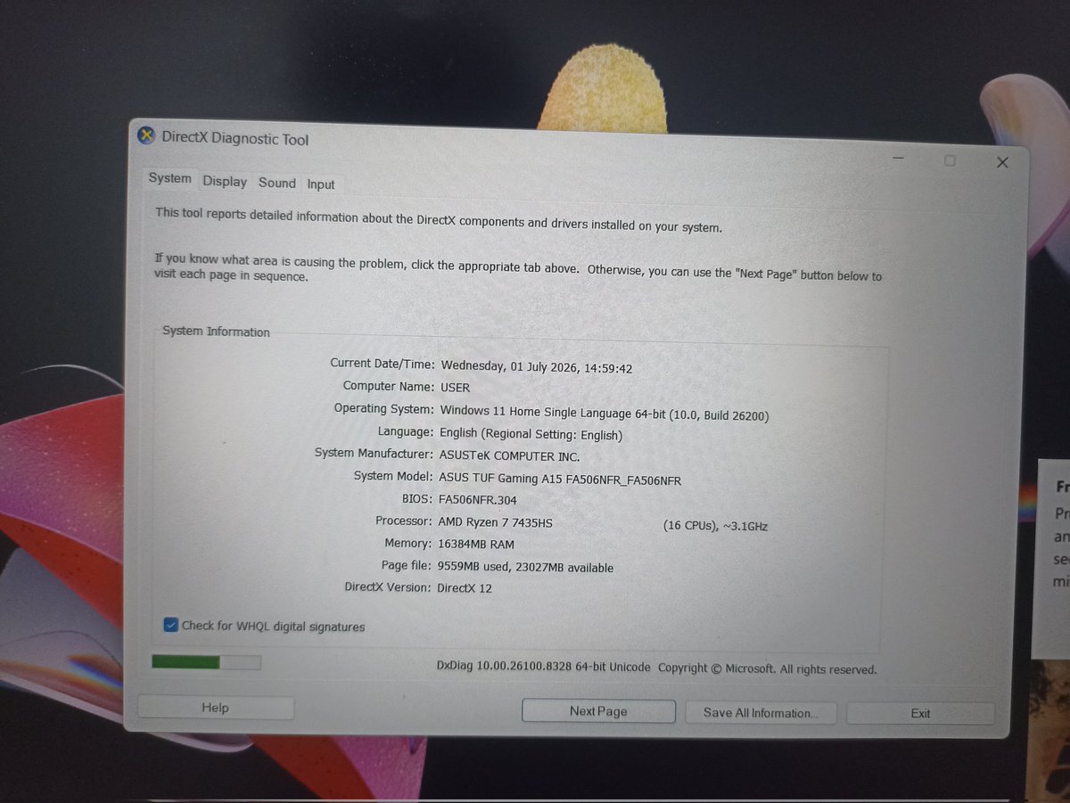 yhdhrfm's tweet photo. Asus tuf A15 
9.5jt https://t.co/v36yLs8LSO