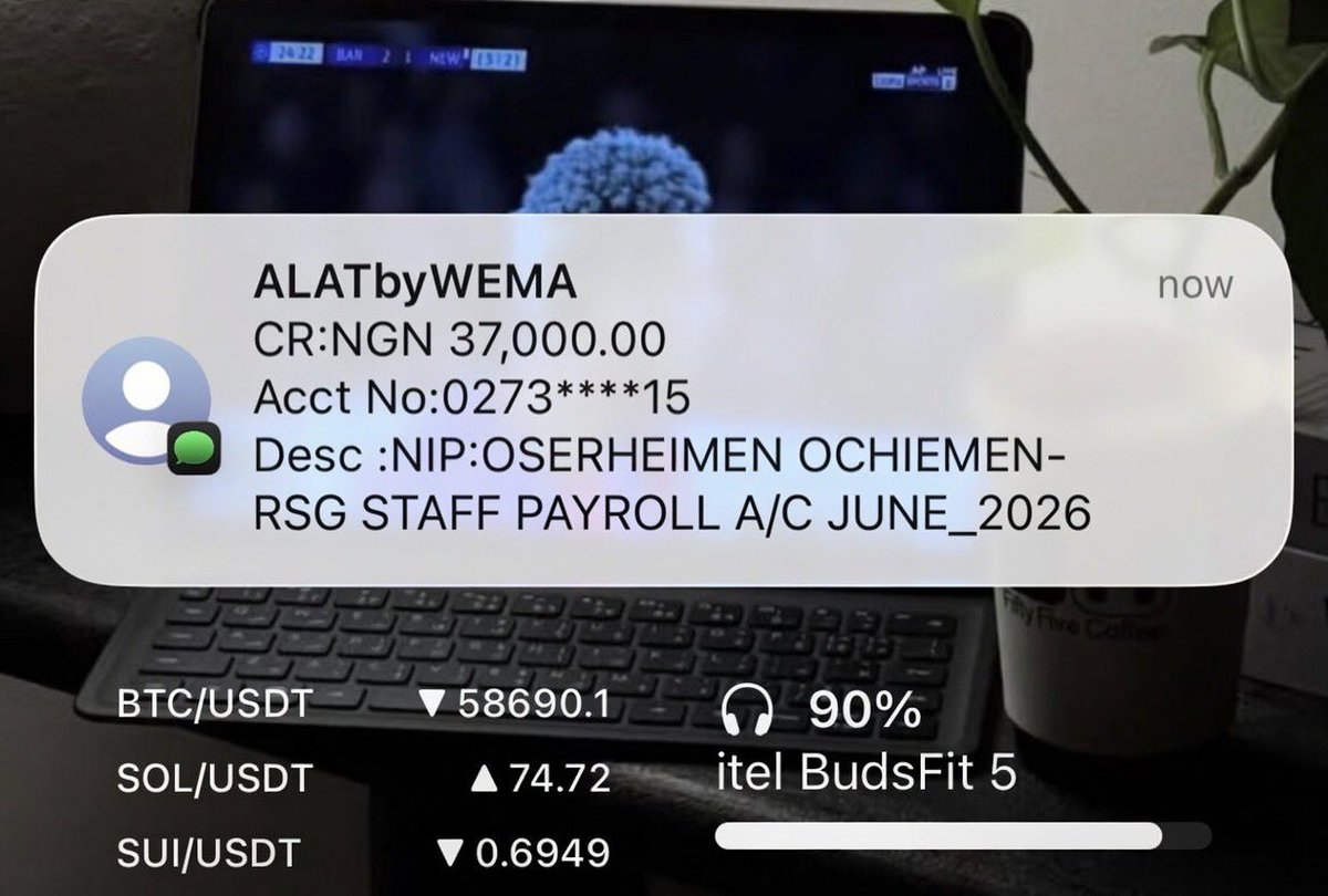 osere_x's tweet photo. 9-5 too sure salary don enterrrrr.🎉 https://t.co/yghYcntt6o