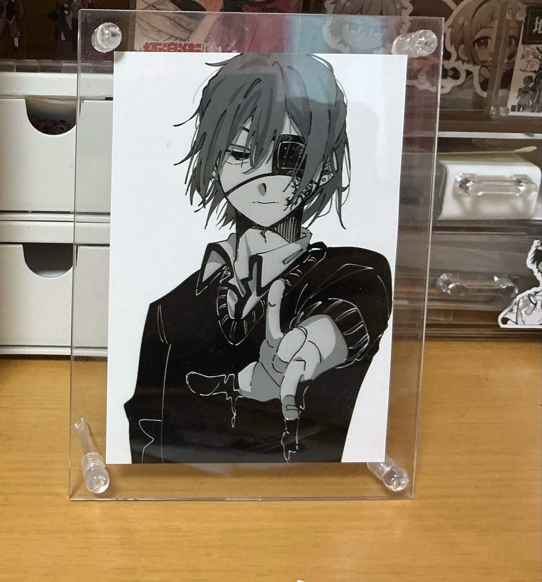 kur00_ta's tweet photo. ネップリしたよー！
フレームに入れて飾っておきますわ🥰 https://t.co/HaFlmllHOt