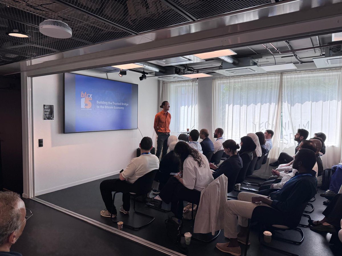 FutureproofSWE's tweet photo. Great meeting a Saudi delegation at Epicenter Stockholm to present BTCX and discuss Bitcoin's evolution from early-adopter tech to global financial infrastructure. CEO Christian Ander shared our 15-year journey as a Nordic Bitcoin pioneer — now publicly listed and preparing for EU expansion under MiCA. Next phase of adoption will be built on trust, compliance and real-world utility. Exciting times ahead. 🚀₿