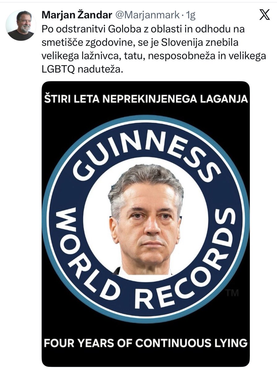 ABIKOPAST's tweet photo. @WoozyConscience @CirilJenko Samo, da je odprl usta, je bila že izrečena Laž. Informacijska tehnologija tega ne dopušča, sicer pa je rezultat viden. https://t.co/hZomU0yT0Q