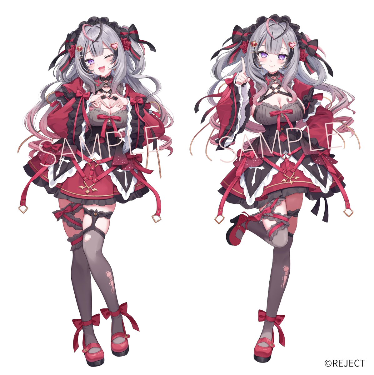 「【お仕事告知】 REJECT所属 Vtuber ラクシャーナ様のコトブキヤくじの」|いがやん@お仕事募集中のイラスト