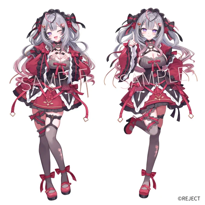 【お仕事告知】 REJECT所属 Vtuber ラクシャーナ様のコトブキヤくじのビジュアルを描かせていただきました! 7月3日より受注開始ですぜひゲットしてください