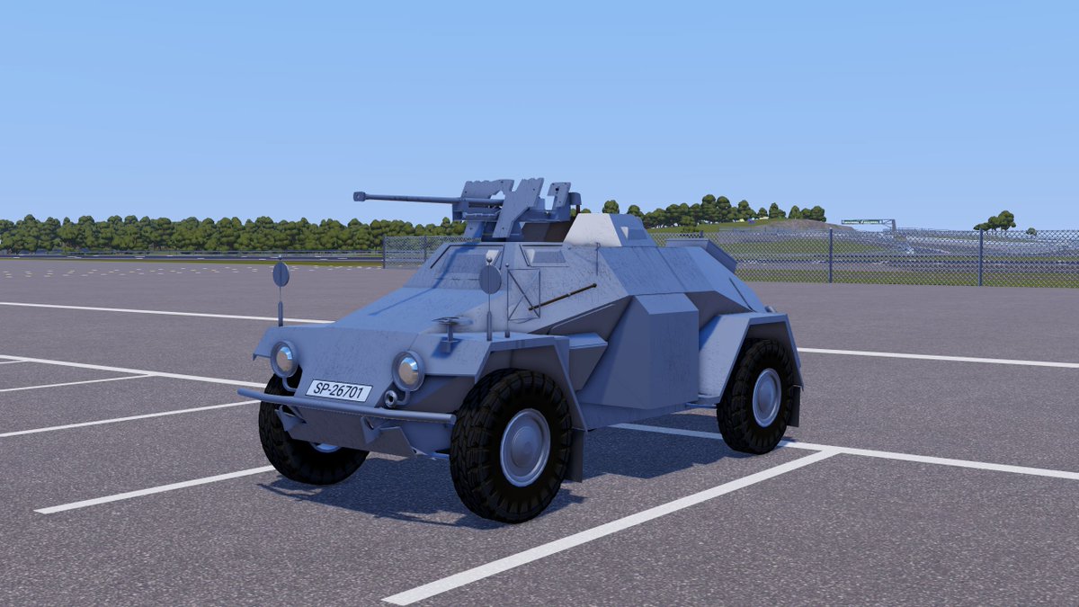F4CCV's tweet photo. #SimplePlanes
#SimplePlanes2
探索用の装輪装甲車
Sd. Kfz. 221 (2.8cmゲルリッヒ砲搭載型) https://t.co/7G1m19C050