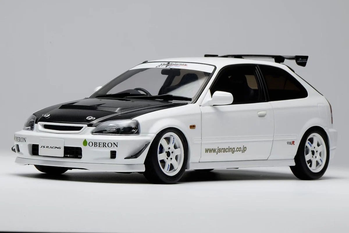 hobbysearch_mc's tweet photo. 【ミニカー予約】MOTORHELIX(モーターへリックス)
1/18 ホンダ Civic Type R (EK9) J`s Racing Livery
予約開始です!→ https://t.co/UenRs5vYL2
J`s Racingのコンプリートカー仕様のシビックタイプRを1/18スケールで精密に再現。
開閉機構付きでB16Bエンジンも楽しめます。
#EK9 #VTEC #JsRacing https://t.co/aYPC13VtHM