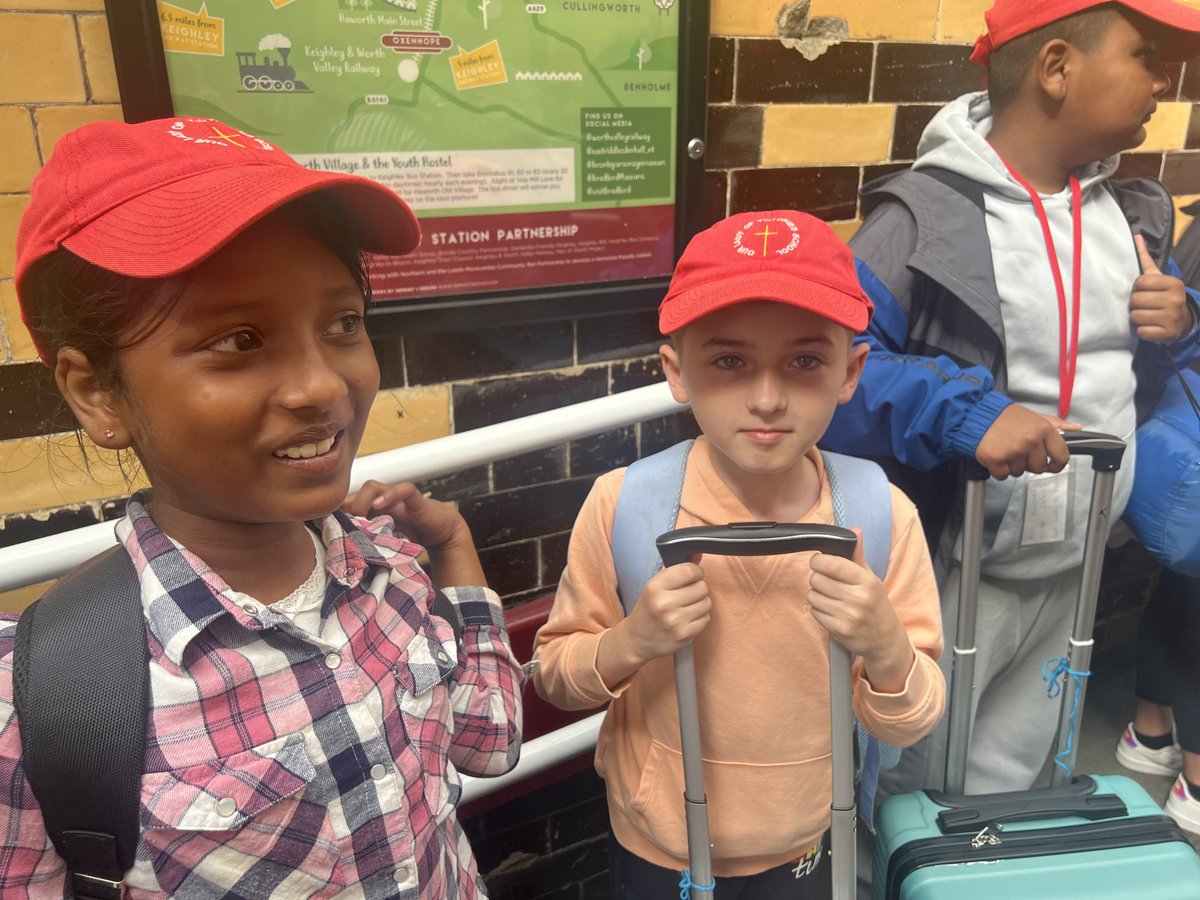 olvschool's tweet photo. Y4 are starting their adventure to Halton Gill!!! Best parents ever for being so prompt this morning!!! Keep your eyes peeled for more photos!! #bestdaysoftheirlives #olvy4 https://t.co/XxC6riP7Fs