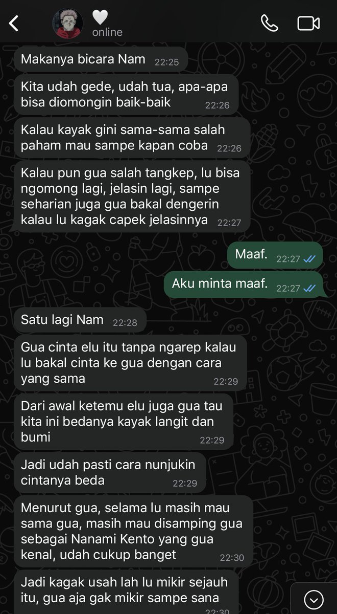 xjaamata's tweet photo. yah what do u expect sih sama sukuna 😅 https://t.co/oqCg8xychE