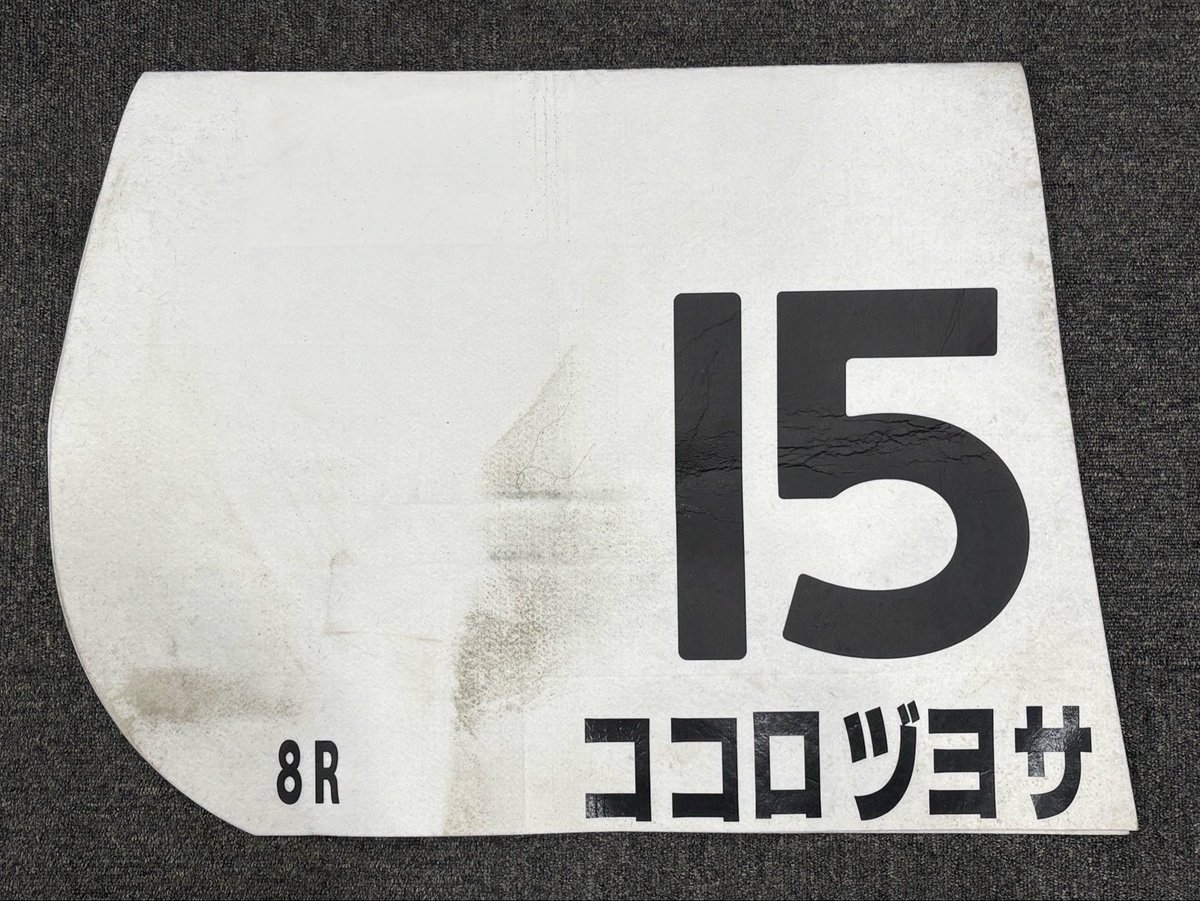TNRacing_keiba's tweet photo. 【ココロヅヨサ】牡3
6/20 阪神8R 3歳以上1勝クラス（4着）、ゼッケンをプレゼントします！！

＜応募方法＞
（１）アカウントをフォロー 
（２）本投稿をリポスト
〆切は2026年7月15日23:59
※当選者にはDMでご連絡します🎊
#コントレイル　#ユーヴェットシー https://t.co/emp26ksOWB