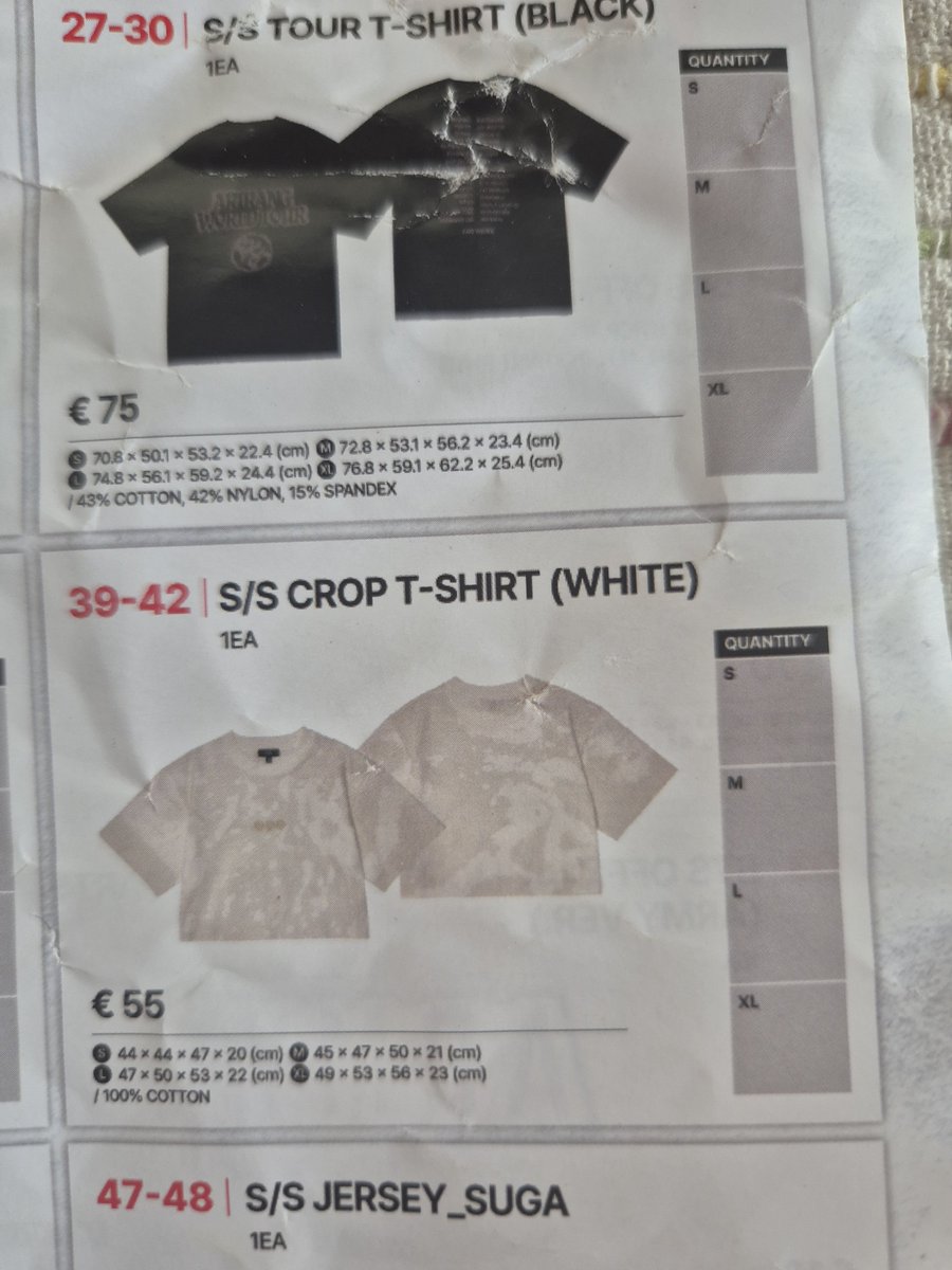 2ndzeroclock's tweet photo. bts satis satıs satış
1 adet plush keyring
1 adet S/S crop t-shirt (white) L beden

hiç açmadım madrid'den aldığım fiyata satıyorum

@BTSARMYtakas @trpctakas @btsguncelsatis @bangtanselltr @btsatistakas @trggbgsatis @bangtantakas @bgsatistakass @peacrry https://t.co/DIqgy8QWiA