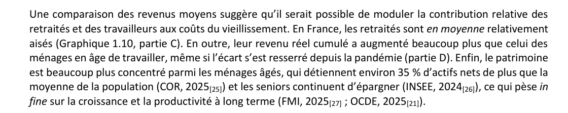 MxSba's tweet photo. Les retraités français

👉sont relativement plus aisés qu'ailleurs
👉ont vu leur revenu augmenter + vite que le reste de la population (depuis 2011)
👉concentrent la majorité du patrimoine
👉épargnent tellement qu'ils brident la croissance

Merci l'OCDE pour ce rappel factuel⬇️ https://t.co/z8X8LbqbsL