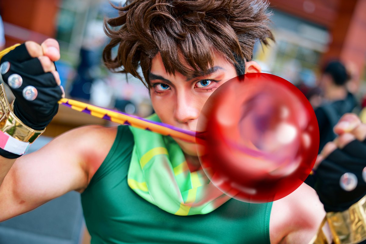 sehy_log's tweet photo. [JOJO/COSPLAY] 

 Part 2 : Battle Tendency🪀

『シーザーーーーーッ！！』  

#JOJO #JOSEPHJOESTAR #cosplay https://t.co/KfwxpiKeeD