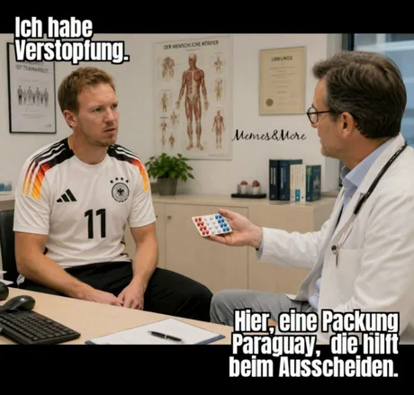 CyberSprotte's tweet photo. Nagelsmann wegen #WMAus beim Arzt. https://t.co/cRzaCRJJC2