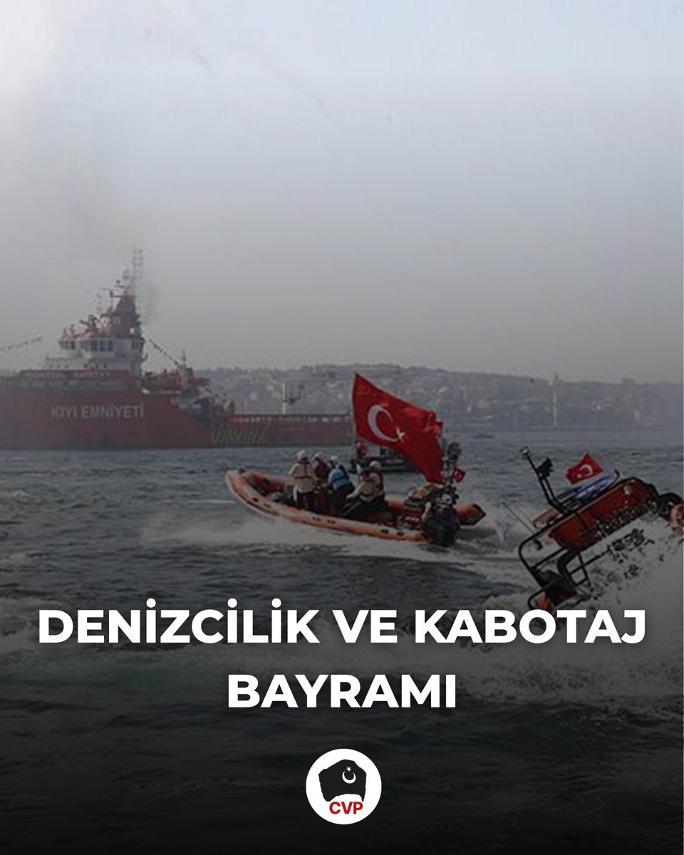 cvpgenelmerkez's tweet photo. 1 TEMMUZ KABOTAJ BAYRAMI KUTLU OLSUN!
Denizlerimizde de egemenlik Türk milletinindir!

1 Temmuz 1926’da yürürlüğe giren Kabotaj Kanunu, Türkiye Cumhuriyeti’nin denizlerdeki bağımsızlık iradesinin simgesidir. Bu kanunla birlikte, Osmanlı’dan kalan kapitülasyon artığı uygulamalar sona erdirilmiş; Türk karasularında yalnızca Türk bayraklı gemilerin taşıma, yükleme ve yolcu hizmeti yapma hakkı tanınmıştır.

Bu karar, yalnızca bir ekonomik tercih değil; tam bağımsızlık ilkesinin denizlerdeki ifadesidir.
Atatürk’ün “Denizciliği Türk'ün büyük milli ülküsü olarak düşünmeli ve onu az zamanda başarmalıyız.” sözüyle işaret ettiği hedefin ilk adımı Kabotaj’dır.

Kabotaj, egemenliktir!

Bugün, kıyılarımızda yabancı tekellerin ve küresel taşımacılık şirketlerinin hâkimiyetini “özelleştirme” adı altında kabul eden zihniyet; Kabotaj’ın ruhunu çiğnemektedir.

Kanal İstanbul gibi projelerle Montrö’yü bypass etmeye çalışanlar, denizlerimizi yalnızca bir geçiş güzergâhı değil; bir emperyal ticaret koridoru hâline getirmek isteyenlerdir.
Kabotaj Kanunu’nu anlamayanlar, Lozan’ın da Montrö’nün de ruhunu çiğnemektedir.

CVP olarak uyarıyoruz:

Limanlarımız, kıyılarımız ve su yollarımız ticarileştirilemez!

Mavi Vatan, yalnızca bir harita değil; bir egemenlik hattıdır.

Kabotaj hakkı; yalnızca taşımacılık değil, deniz güvenliği ve deniz emekçilerinin hakkıdır!

Tersaneler, kıyı işletmeleri ve deniz ticareti yeniden milli kamu politikaları ile güçlendirilmelidir!

Cumhuriyetçi Vatanseverler Partisi olarak söz veriyoruz:

Türk denizciliği yeniden devlet eliyle yapılandırılacak,

Tersaneler kamu yatırımlarıyla desteklenecek,

Kıyılarımız emperyalizmin değil; Türk milletinin hizmetinde olacaktır!

Denizde, karada, havada egemenlik Türk milletinindir!
1 Temmuz Kabotaj Bayramı kutlu olsun!
Yaşasın Tam Bağımsız Türkiye Cumhuriyeti!