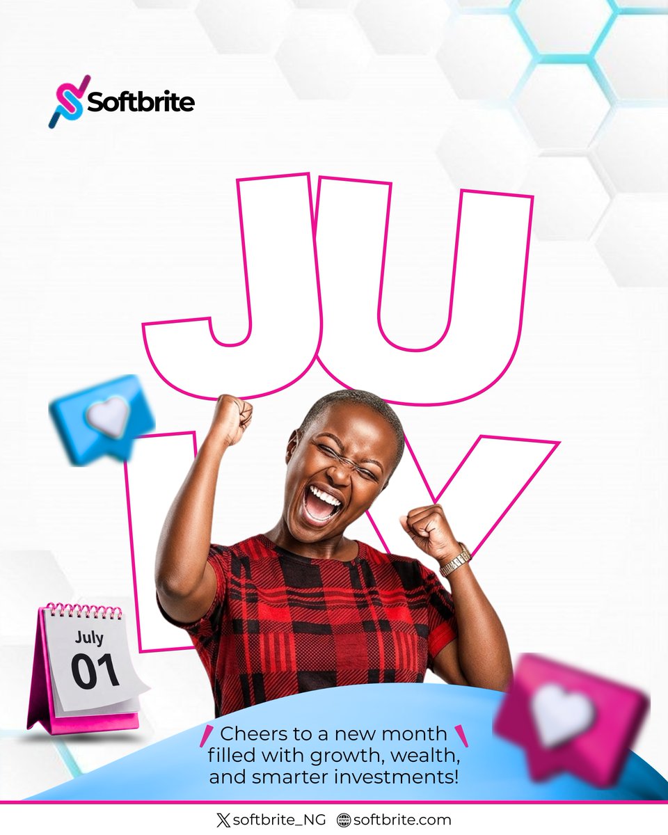 softbrite_NG's tweet photo. A new month always feels like a fresh page, another chance to make smarter moves, seize bigger opportunities, and build something truly valuable. 

At Softbrite, we've seen how one right decision can change everything. As we step into this new month, we're wishing you growth that multiplies, opportunities that align, and investments that create lasting value.

Here's to a month of bold decisions, bigger wins, and wealth-building opportunities. Happy New Month! 

#HappyNewMonth #Softbrite #SmartInvesting #DigitalAssets #PremiumDomains #BusinessGrowth #Entrepreneurship #WealthCreation #OnlineBusiness #InvestSmart