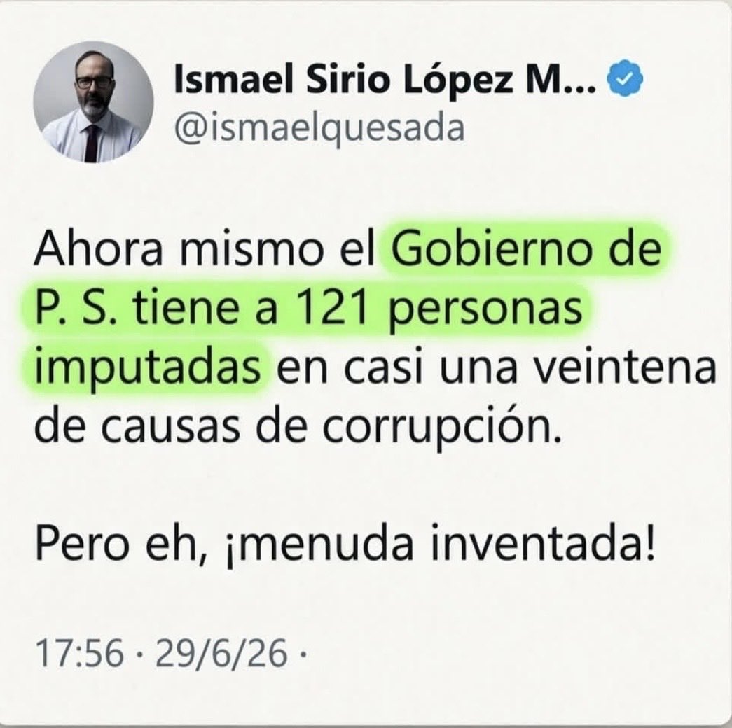 chemitapirata's tweet photo. @Rebeca_Torro Totalmente de acuerdo, dicho esto, ahora vamos con la MAFIA SANCHISTA https://t.co/4NN7lKP0ue