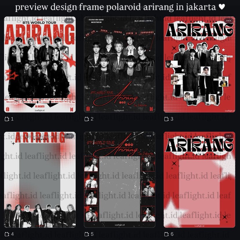 chanBbok_'s tweet photo. design frame polaroid arirang in jkt udh jadii🤗💟 https://t.co/R45lOUgqE4