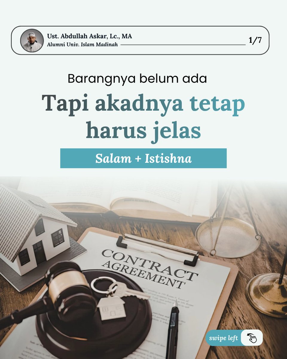 Askar_Abdullah's tweet photo. Ternyata dalam Islam, transaksi seperti ini diperbolehkan melalui akad Salam dan Istishna, selama syarat-syaratnya terpenuhi. 

Referensi: 📖 Bentuk-Bentuk Pembiayaan Islami Terjemah Makalah Universitas Aleppo Suriah Saif Hisyam Sobah Al-Fakhri https://t.co/Ltc0Gtmf8x