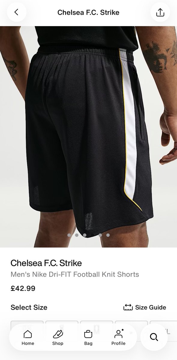 NewyCFC's tweet photo. Chelsea away kit already showing on Nike app …..@Footy_Headlines https://t.co/ZARqlM2KBD