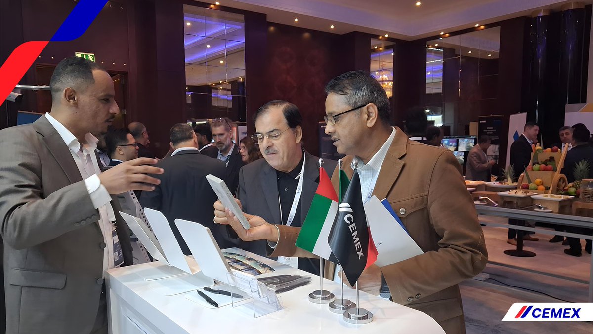 CemexUAE's tweet photo. This week, Cemex UAE joined industry leaders at the Data Center Infrastructure &amp; Innovation Summit (DCIIS 2026) in Dubai, showcasing innovative concrete solutions that deliver more resilient and sustainable data center infrastructure.
 
At the summit, we highlighted: https://t.co/pEQilc05zP