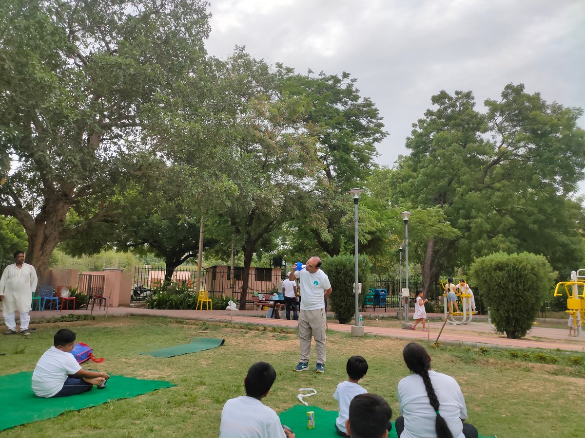 CSIR_NPL's tweet photo. T00617_K 
@CSIR_NPL celebrated International Yoga Day 2026 on 21/06/2026 with great enthusiasm. Employees, students, project staff, contractual staff, and their family members participated in the morning yoga session held at Central Park, NPL Colony.
Aligned with this year's theme, "Yoga for Healthy Ageing," the programme highlighted the importance of yoga in promoting physical fitness, mental well-being, and a healthy lifestyle.
@CSIR_IND #NMIofIndia