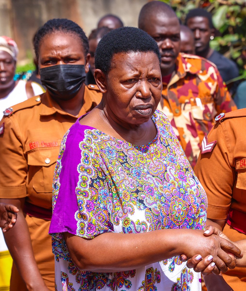 Allano56's tweet photo. LOP @JoelSsenyonyi joins other leaders at Luzira Magistrate’s Court for the bail application of Hon Miria Matembe. https://t.co/DYqyHJPv3q