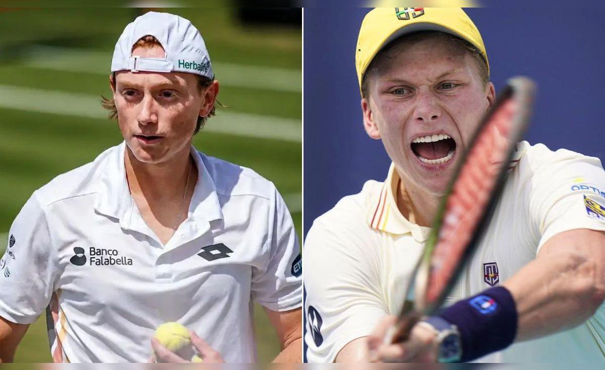 IgnacioBuseFR's tweet photo. JOUR DE MATCH ⚔️

Ignacio Buse 🇵🇪 affrontera de nouveau un américain, cette fois-ci Jenson Brooksby 🇺🇸 pour une qualification au 3e tour de Wimbledon 🇬🇧

L’américain avait écarté Aleksandar Vukic 🇦🇺 (7-6 / 6-1 / 6-1) au premier tour, match difficile en vu https://t.co/H0IS3qyCnE
