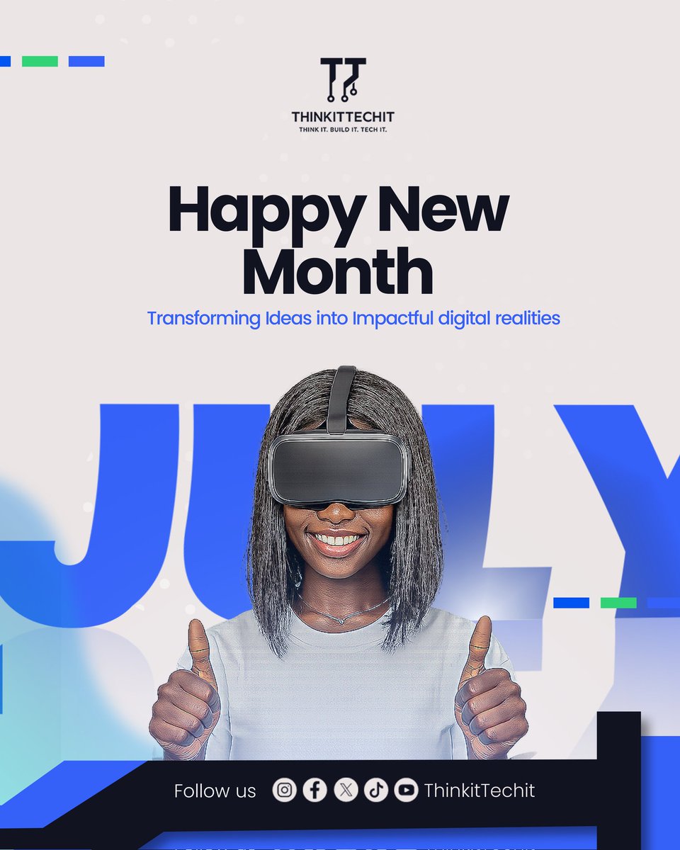 thinkittechit's tweet photo. Welcome to July, the month of action.
We're excited to begin rolling out our
community outreach initiatives, creating opportunities, inspiring innovation and building the future together.
Stay connected. Get involved. Let's build.
#ThinkItTechIt #BuildWithTiTi #Innovation https://t.co/QrxW2FKY15
