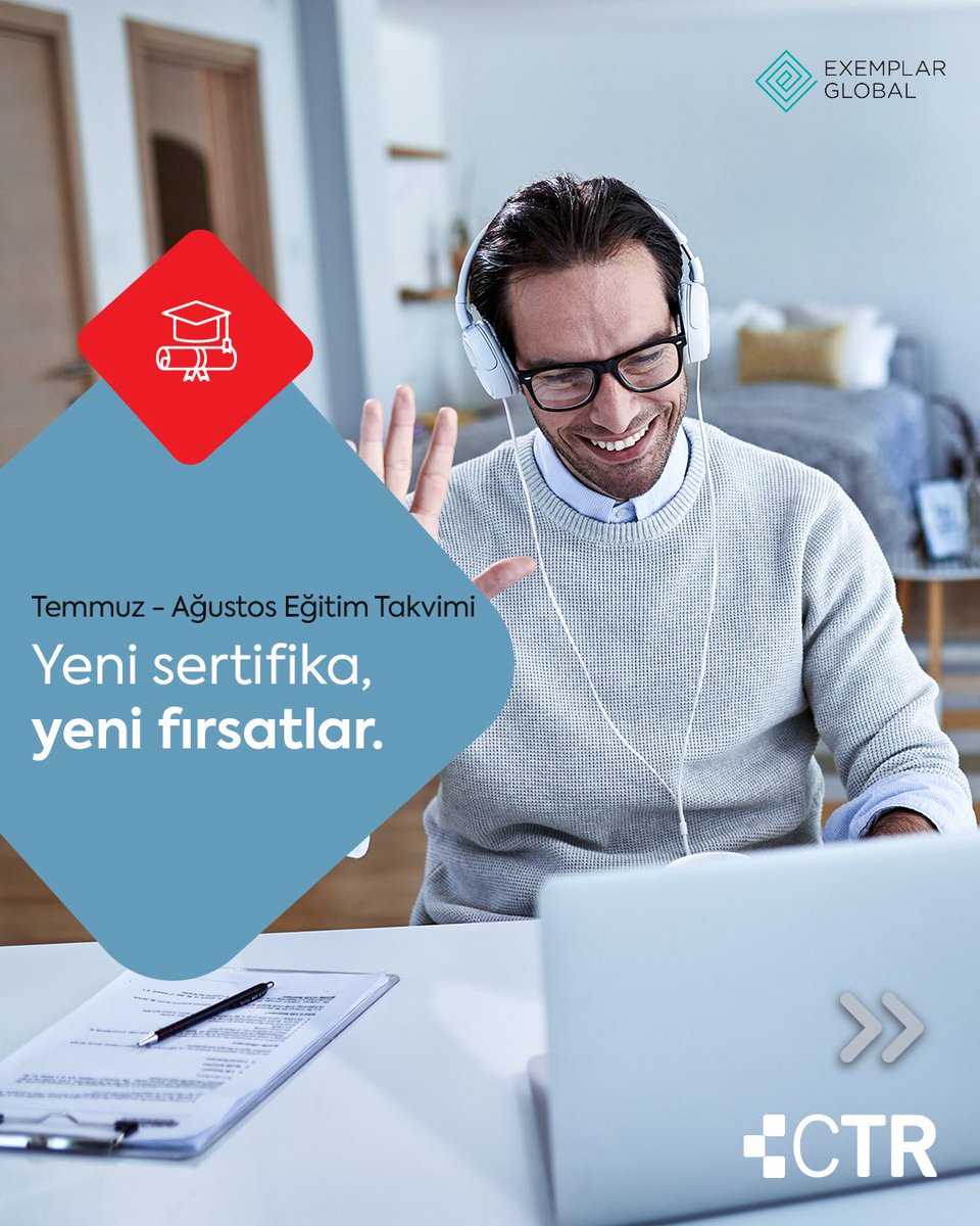 ctrcert's tweet photo. Uzmanlığınızı uluslararası standartlarla güçlendirmek, kariyer yolculuğunuzda size her zaman avantaj sağlar.

CTR Academy’nin Temmuz ve Ağustos dönemi eğitim takvimi kayıtları başladı.Uzaktan eğitimlerimizle profesyonel gelişiminizi destekliyoruz. https://t.co/mkFOKAvSLa