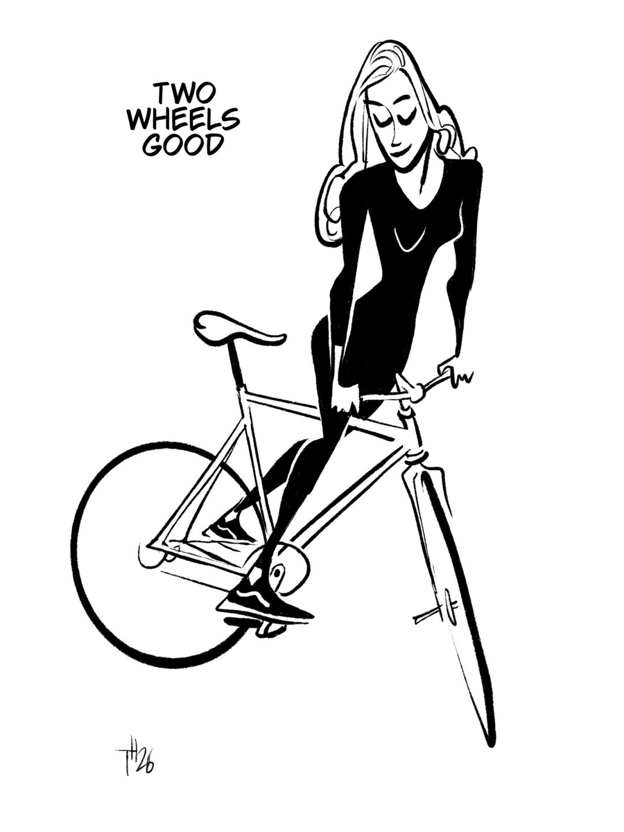 Bicicleto_ZGZ's tweet photo. "Two Wheels Good“
#illustration #fixedgear #fixie #fixiegirl #steelisreal
By Thorsten Hasenkamm https://t.co/z1fJK8cRTp