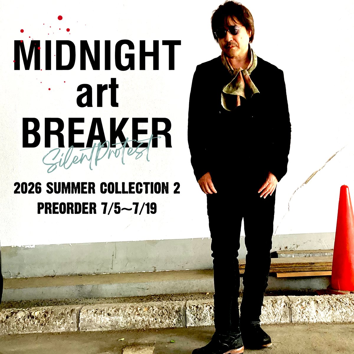 josp_hanzawa's tweet photo. 7/5（日）からMIDNIGHT SUMMER COLLECTION 2 「SILENT　PROTEST」予約開始します！詳細は近日！
https://t.co/BaCxaB1NIP https://t.co/XaV1GXeSWI