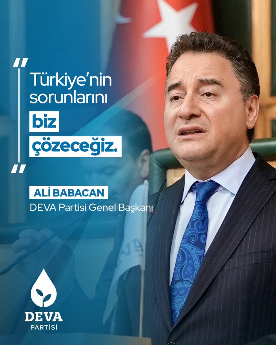 devapartisi's tweet photo. Ali Babacan: “Biz bu ülkenin sorunlarını bizzat çalışmış, pek çok kritik sorunu kökünden çözmüş ve kriz yönetme tecrübesine sahip bir kadroyuz.

Türkiye’nin şu andaki sorunlarını da biz çözeceğiz. Çünkü devlet yönetimi bizim işimiz.

Daha önce nasıl başardıysak bugün çok daha iyisini yapacak iradeye de güce de birikime de sahibiz.”